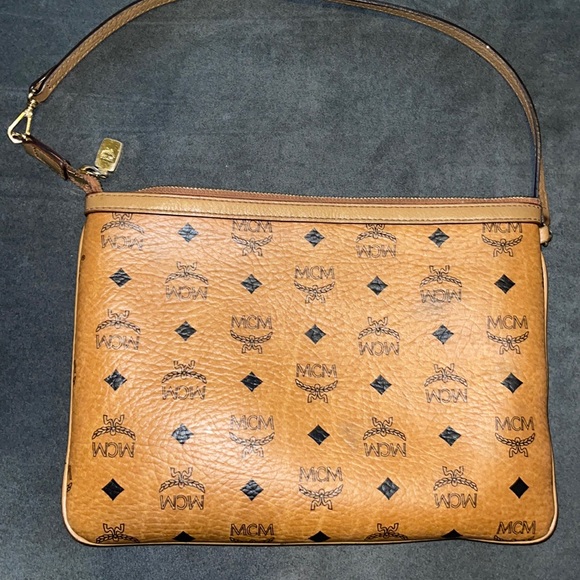 MCM Handbags - AUTHENTIC MCM POUCH PURSE